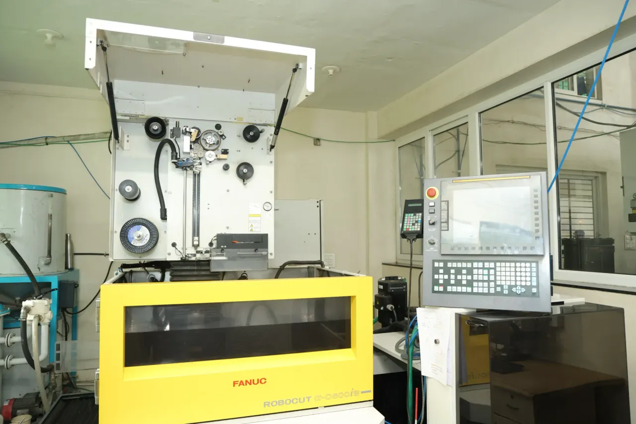 Shivam Precitech — Wire-cut EDM room