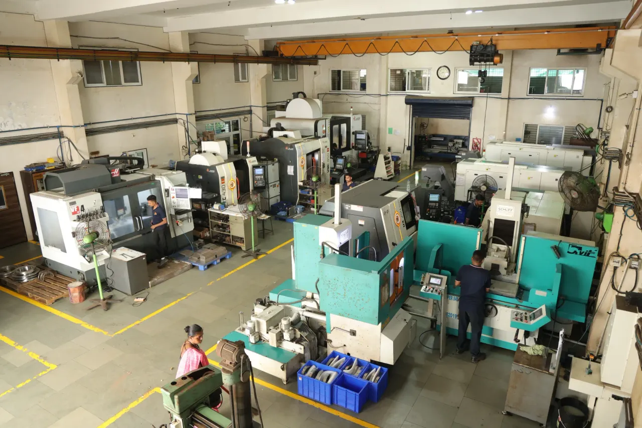 Shivam Precitech — The main hall